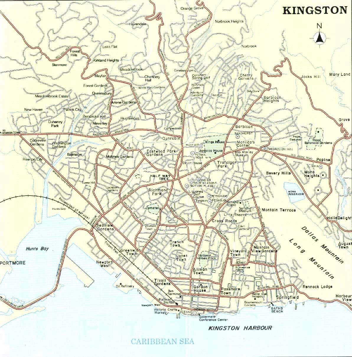Зураг kingston ямайка хороололд